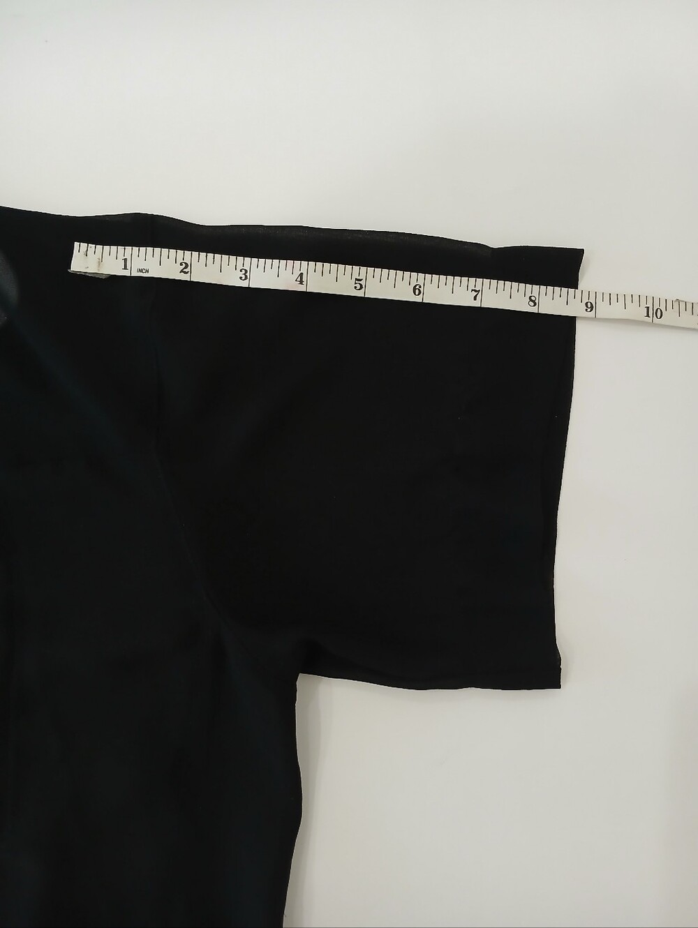 W118 Walter Baker SHEER BLK Crop Top Blouse With Solid Pocket Panel Sz S - Picture 9 of 14
